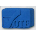 Vote Stock Shape Pencil Top Eraser